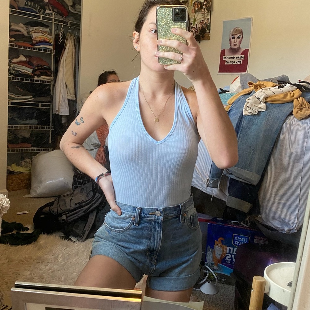 Halter bodysuit